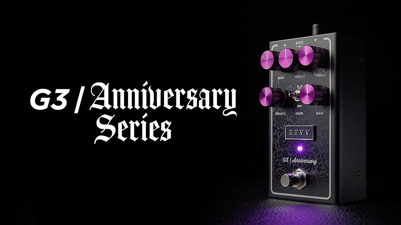 REVV - G3 Anniversary Edition – Revv Amplification