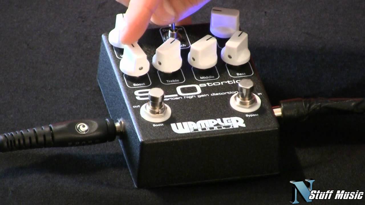 Wampler SLOstortion Distortion Pedal - YouTube