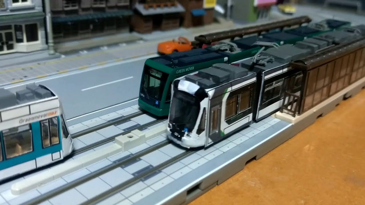 広島電鉄 鉄道模型 5200形を作ってみた グリーンムーバーApex tram