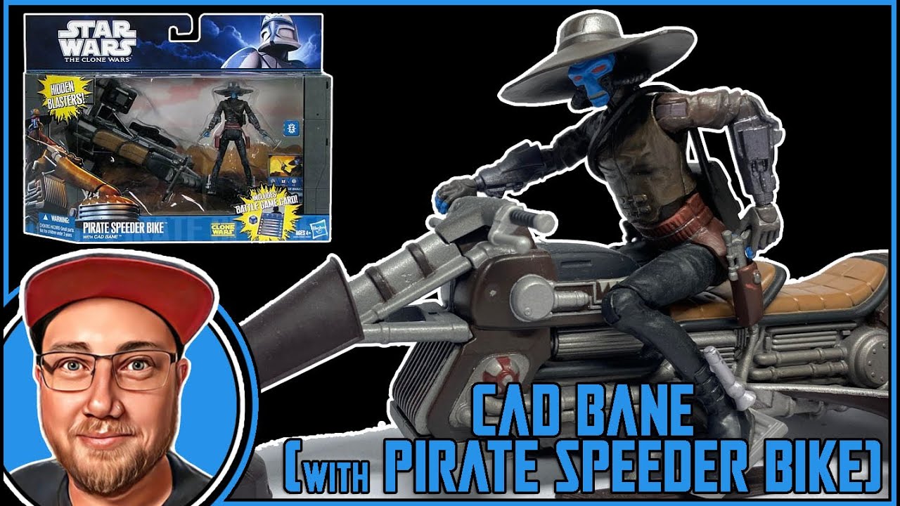 CAD BANE (with PIRATE SPEEDER BIKE) - THE CLONE WARS - YouTube