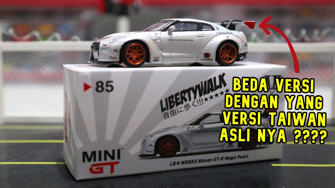 MINI GT LB WORKS NISSAN GTR MAGIC PEARL | EXCLUSIVE TAIWAN - YouTube