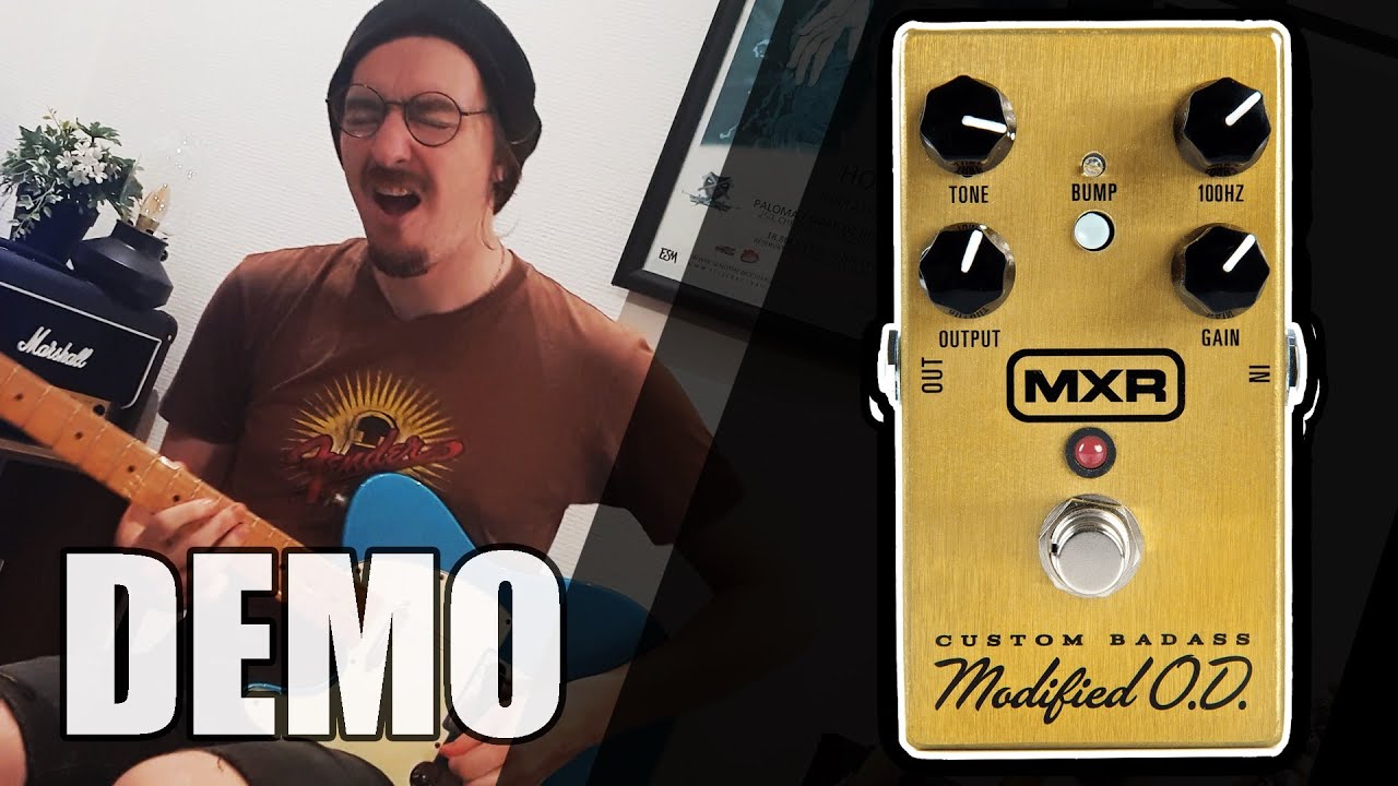 MXR M77 Custom Badass Modified O.D démo - YouTube