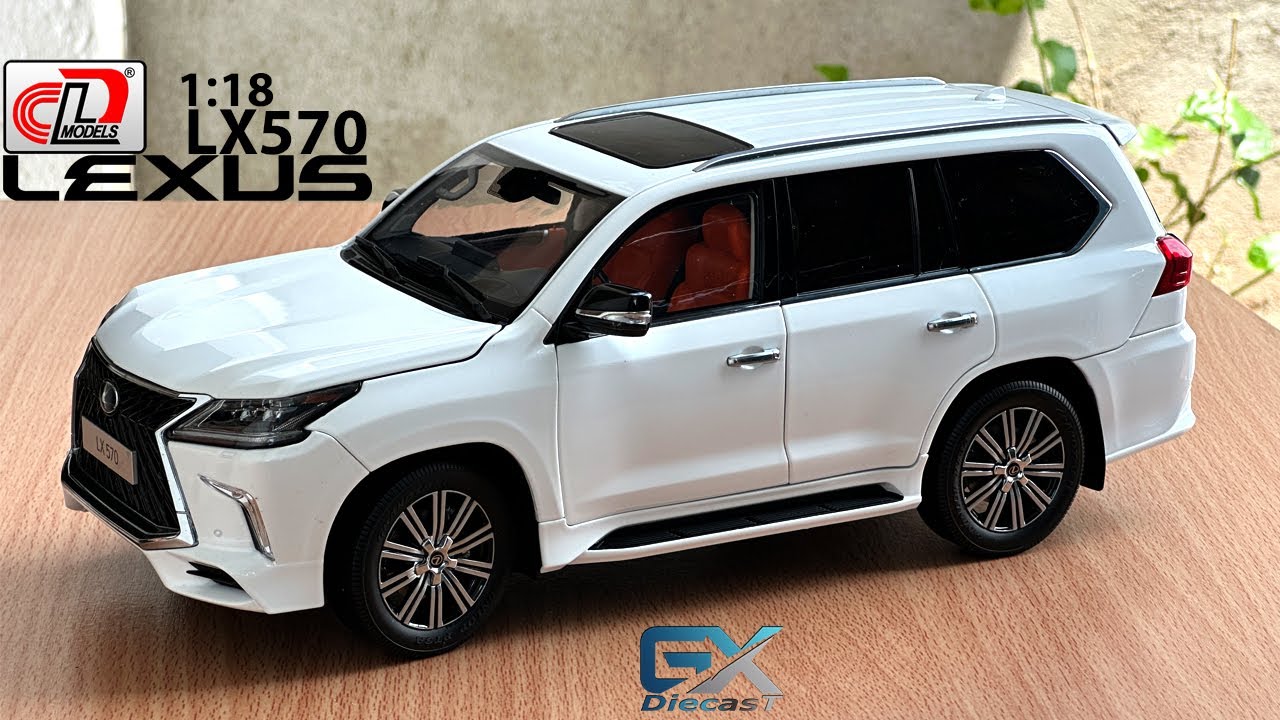 LCD 1/18 Lexus LX570 2021 (White) - YouTube