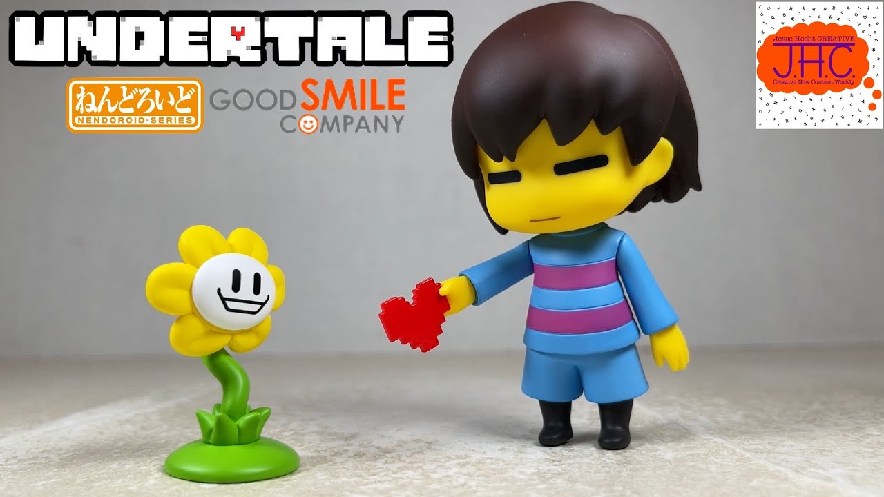 FRISK? Undertale Nendoroid The Human Frisk & Flowey Action Figure