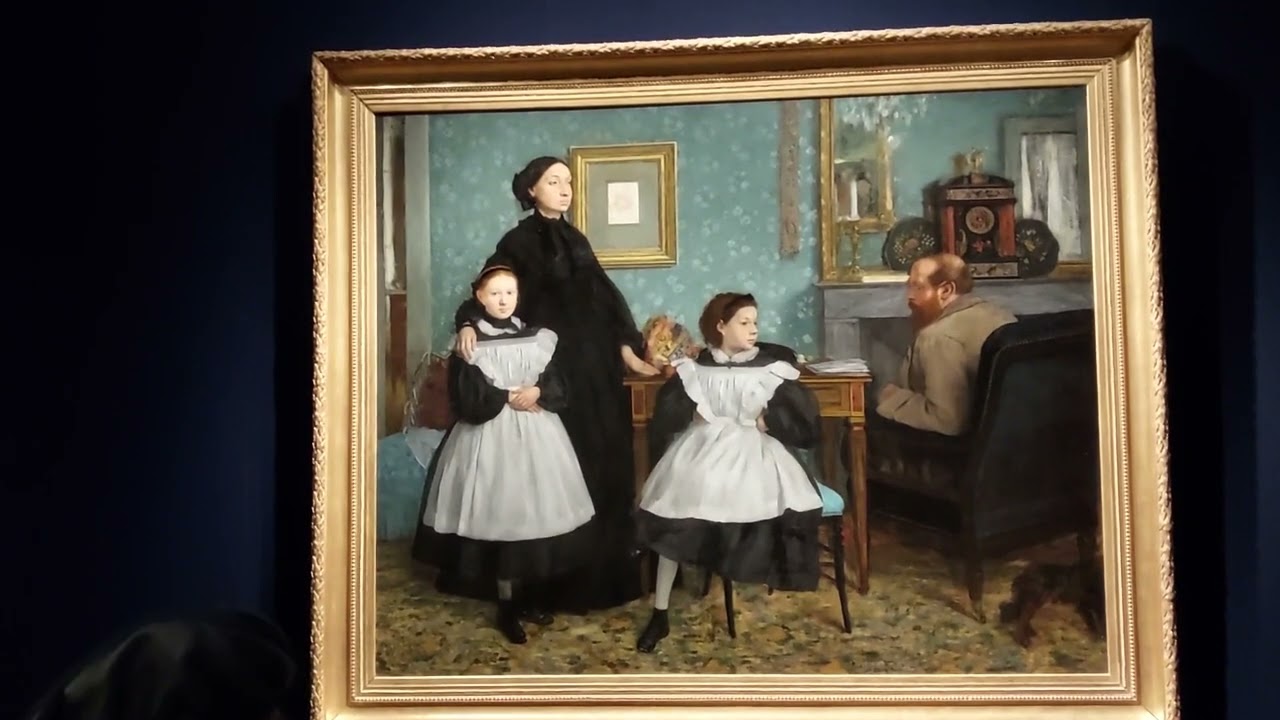 2025年10月28日 上野国立西洋美術館 エドガー・ドガ《家族の肖像