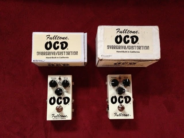 Fulltone OCD Comparison (1.4 VS 1.7) - YouTube