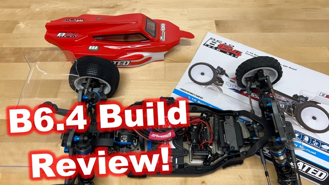 Team Associated B6.4 B6.4D Unboxing - YouTube
