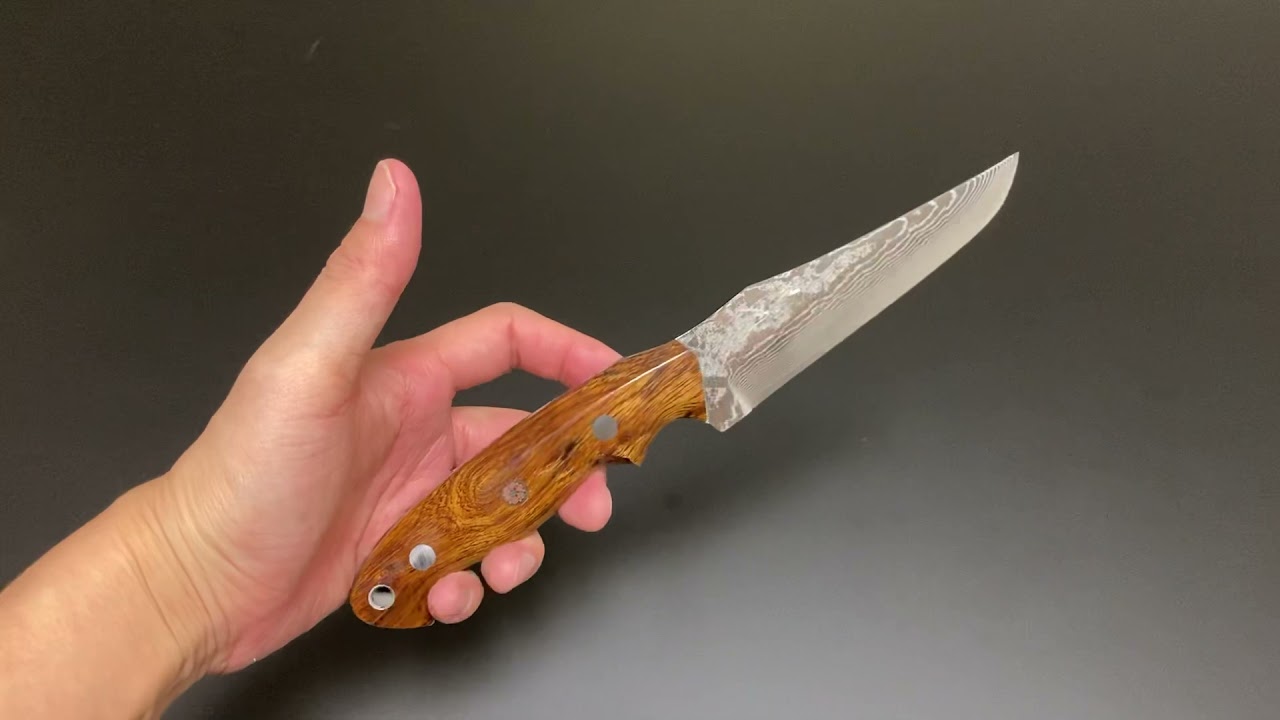 黒崎 優 Yu Kurosaki 鍛造ナイフ 【雫4型】 SG2粉末ハイス鋼