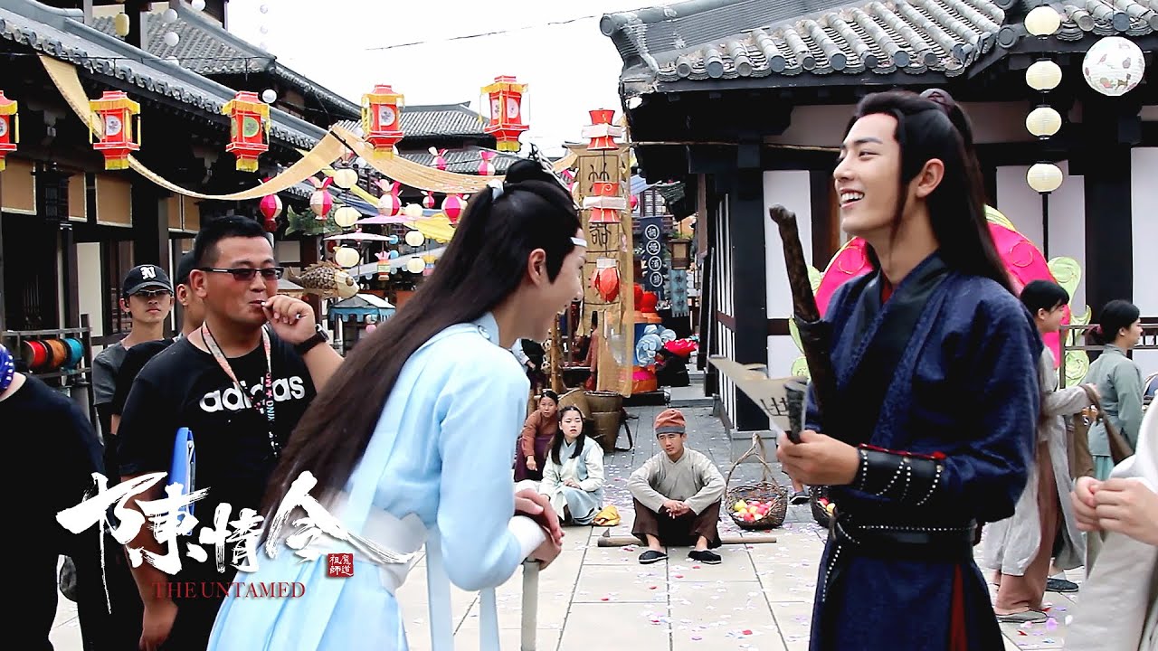 陳情令」メイキングーー吹き出すx N - YouTube