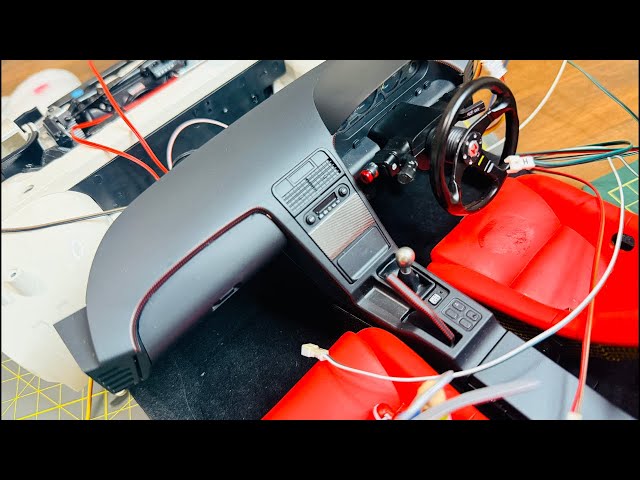 動作点灯テストNSX-R101号 完成まであと9号トランクリッドの設置