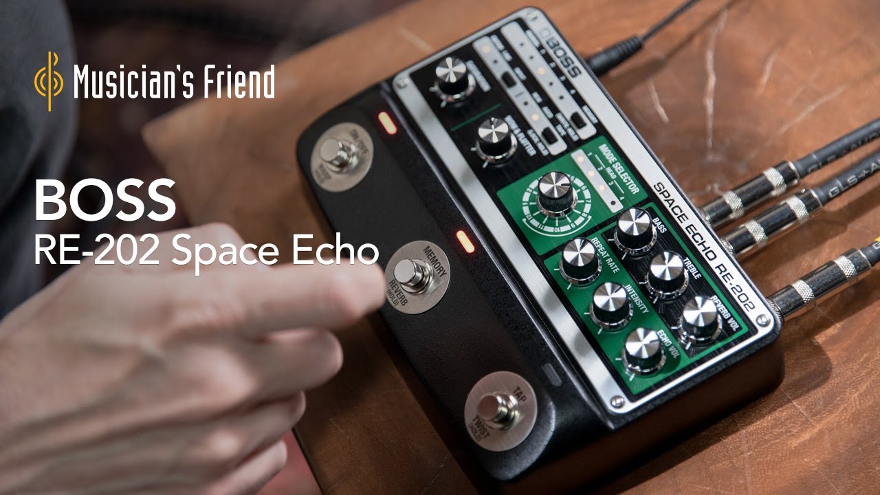 BOSS RE-202 Space Echo Demo - All Playing, No Talking - YouTube