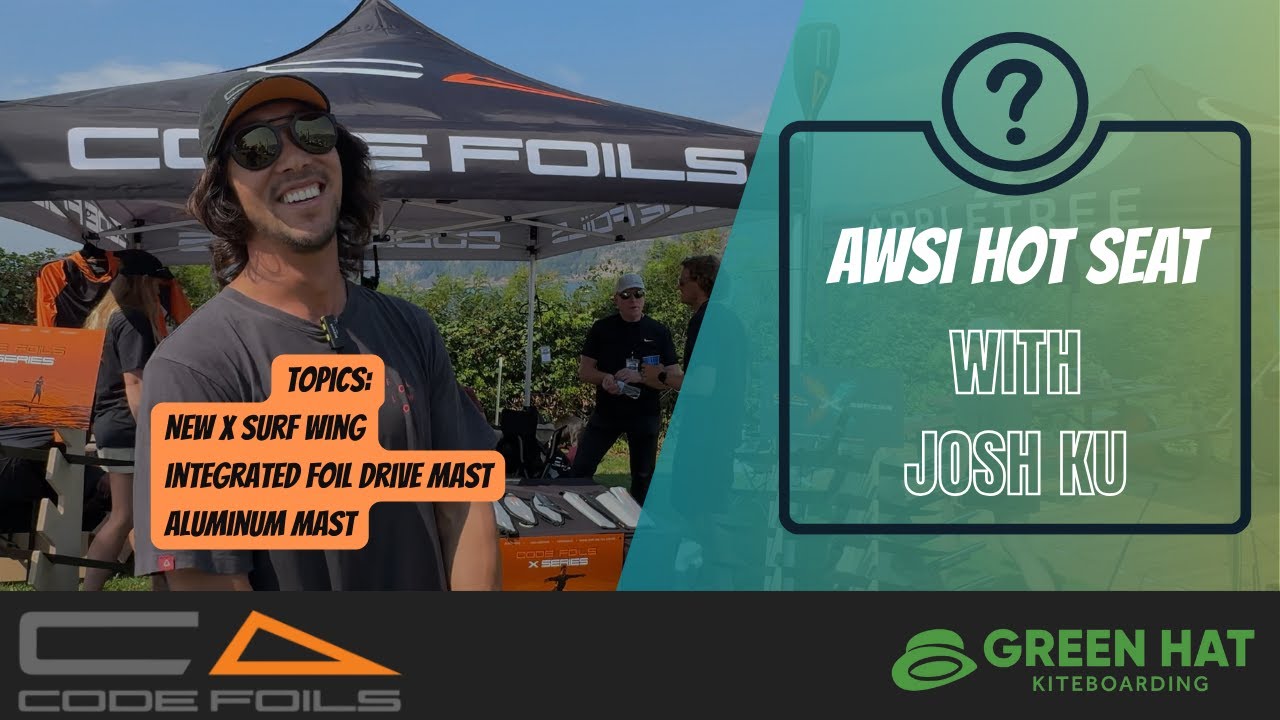JOSH KU on CODE FOILS 2025: X SURF WING, Integrated FOIL DRIVE