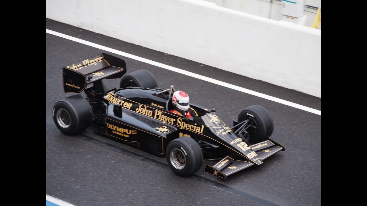 F1 ロータス97T【ルノーV6ターボ】1985年 No.12アイルトン・セナ車