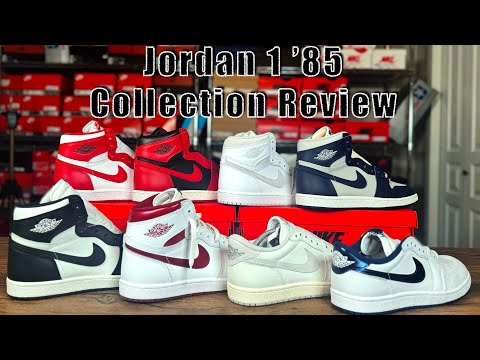 Air Jordan 1 '85 Complete Collection - These are incredible - YouTube