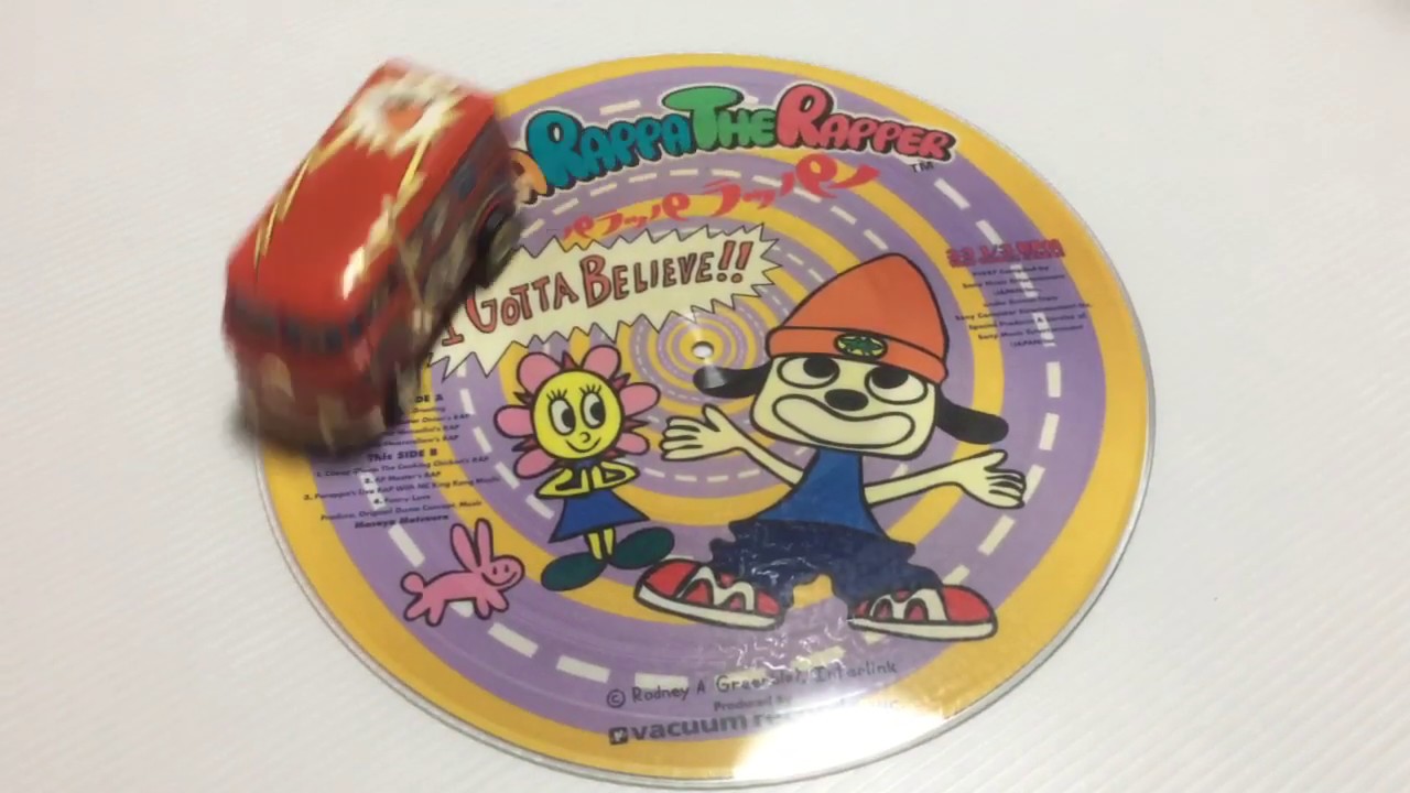 Parappa the Rapper Vacuum Records Limited Vinyl Killer Wagen Bus