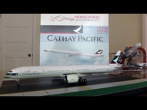 JC Wings 1:200 Cathay Pacific 777-300ER Unboxing and Review - YouTube