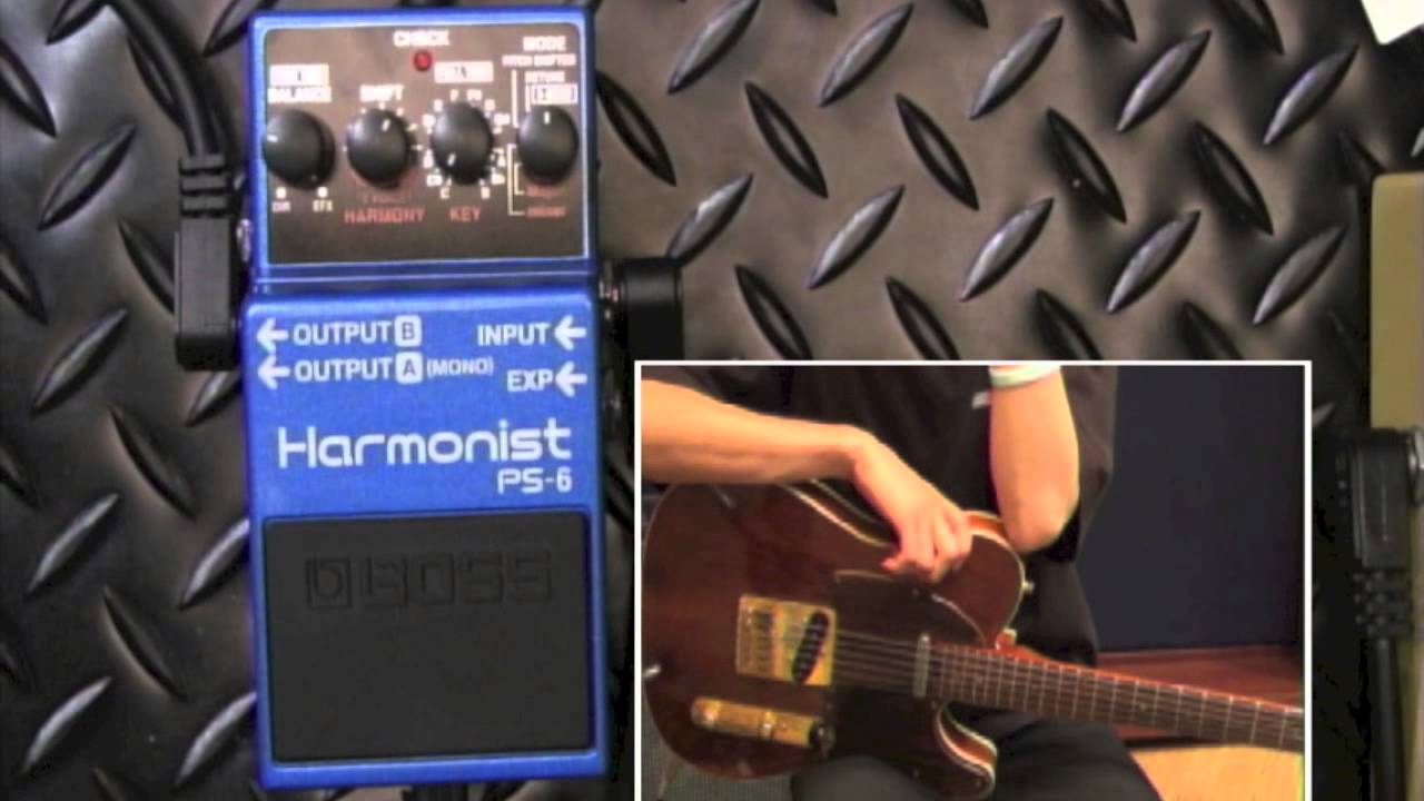 試奏動画】BOSS PS-6 Harmonist【BOSS COMPACT PEDAL 100th
