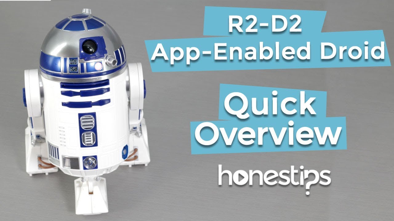 R2-D2 APP ENABLED DROID by Sphero. Quick Overview - YouTube