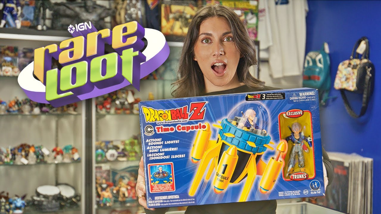We Found a RARE Dragon Ball Z Figure! - IGN Rare Loot - YouTube