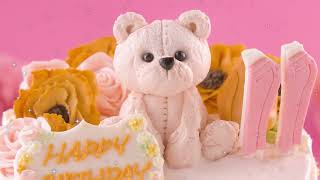 動く！お誕生日おめでとうカード2025☆HAPPY BIRTHDAY☆バースデー