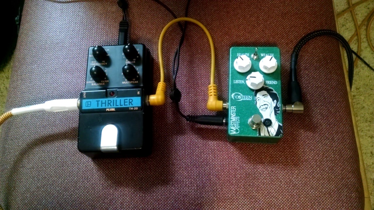 TH-20 = Pearl Thriller guitar pedal - YouTube
