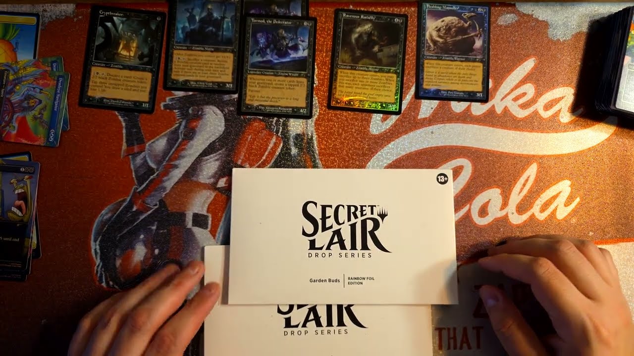 Magic the Gathering: Garden Buds Secret Lair Unboxing - YouTube