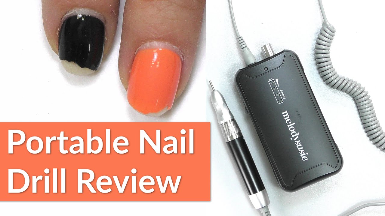 Melody Susie Portable Nail Drill Review | Gel Overlay Removal
