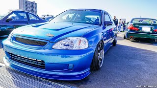 4K)HONDA CIVIC RACING style هوندا سيفيك ホンダ シビック カスタム