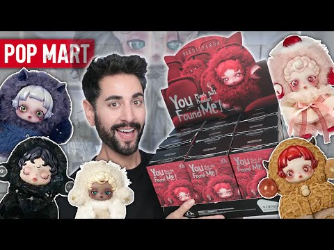 POP MART SKULLPANDA - You Found Me! 👻 Full Set Unboxing! 💜 - YouTube