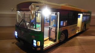Bus R/C 東京都交通局バス [ ドア開閉 テスト ] Metropolitan bus in
