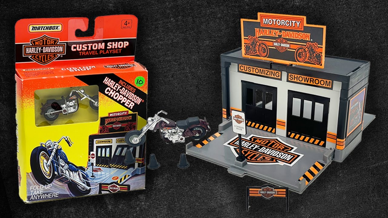 UNBOXING: 1993 Matchbox Harley-Davidson Motorcycles Custom Shop