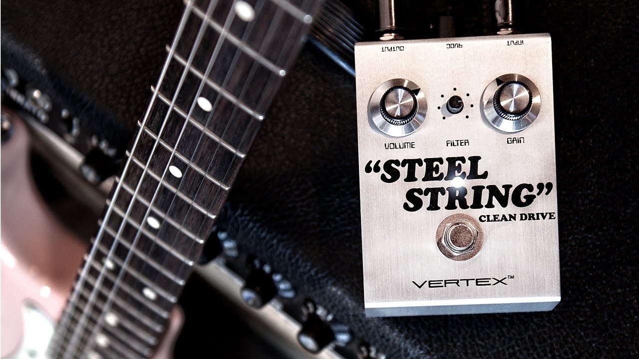 VERTEX STEEL STRING CLEAN DRIVE MK2 オーバードライブ エフェクトペダル