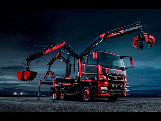 FUSO | Super Great V SPIDER - Tokyo Motor Show - YouTube