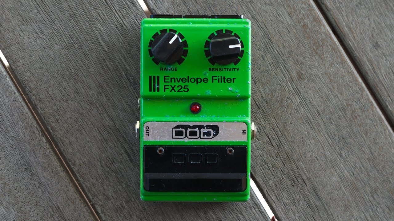 DOD FX25 Envelope Filter | Effects Database