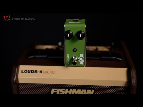 Fishman AFX AcoustiComp Mini Demo From Peghead Nation - YouTube