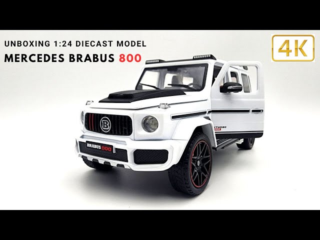 Unboxing | 1:24 Brabus 800 Diecast Metal Model- Miniauto - YouTube