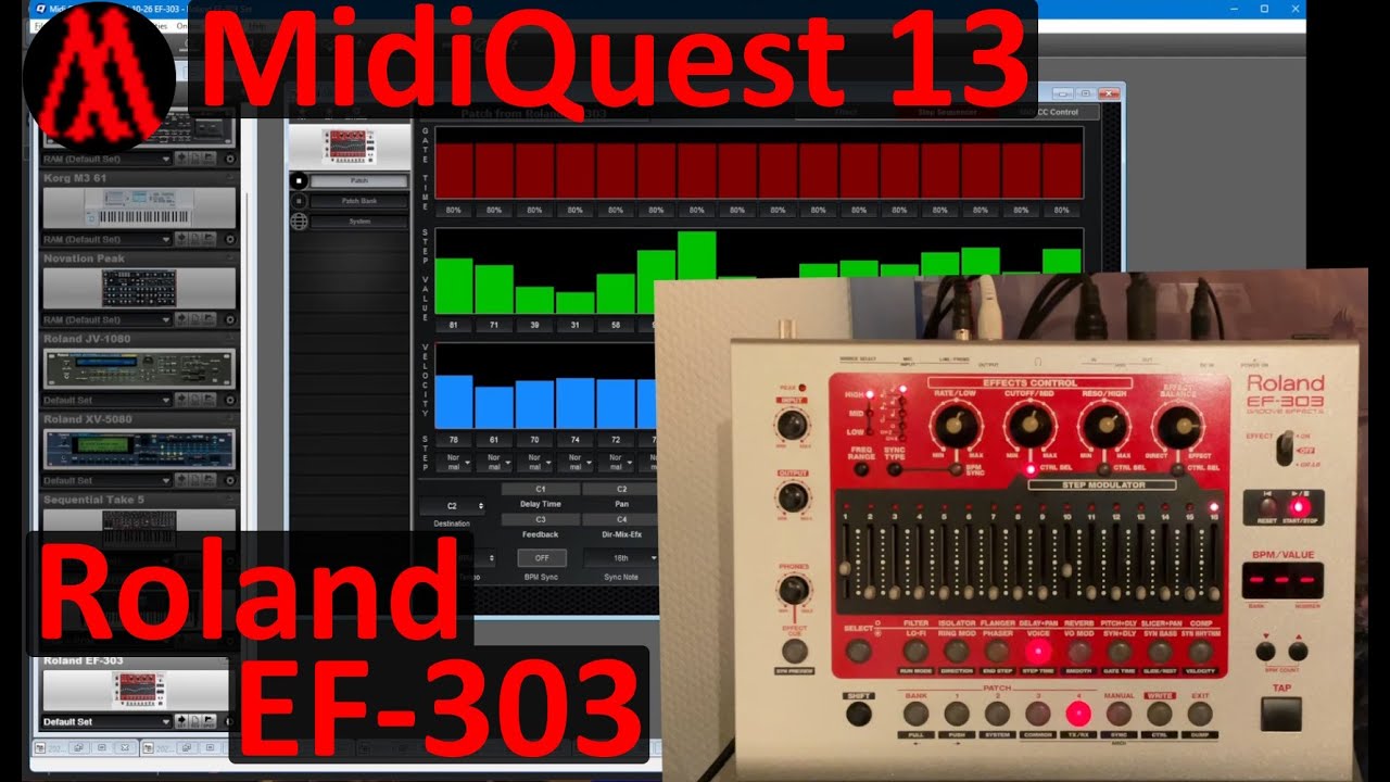 Roland EF-303の使い方完全に間違ってる動画 - YouTube