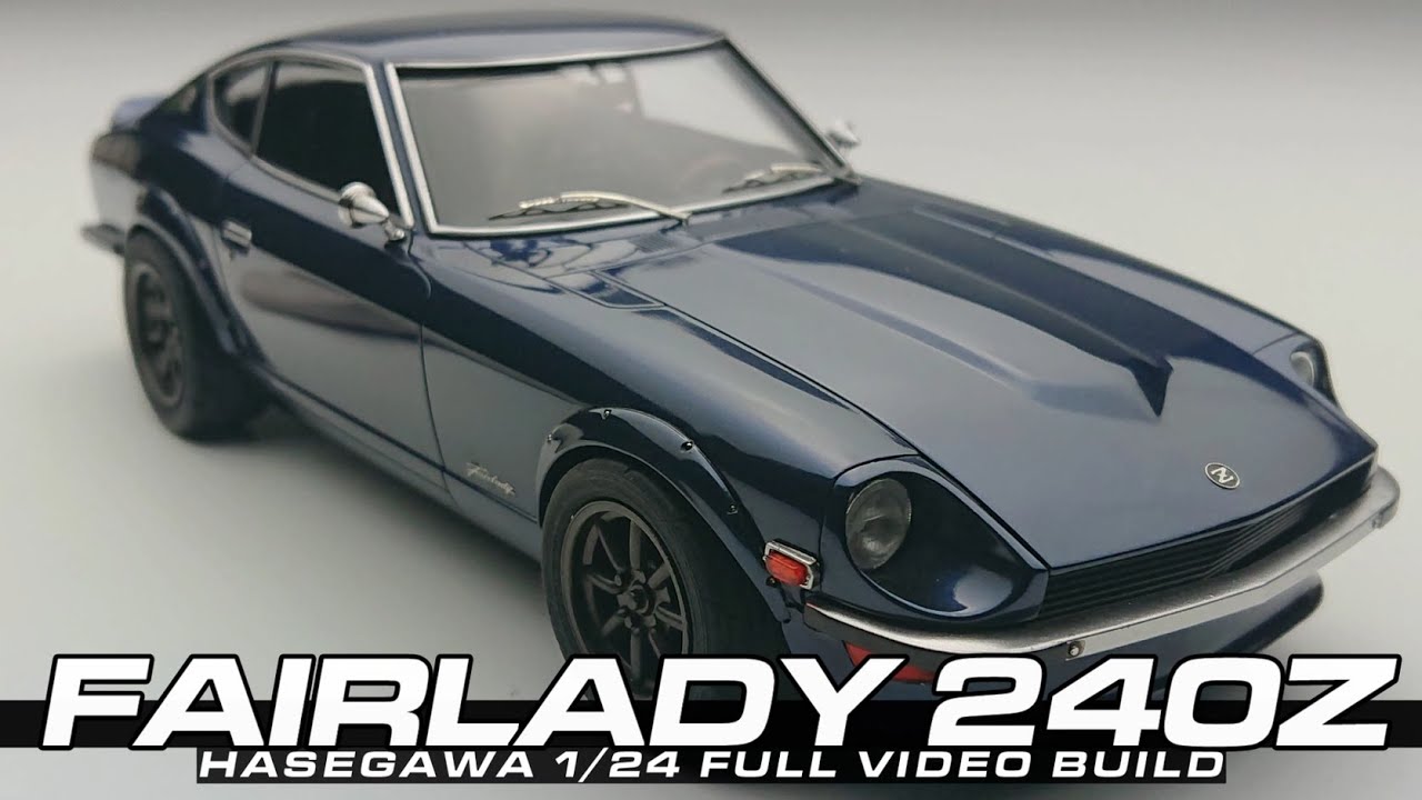 1/24 fairlady 240z full video build - YouTube