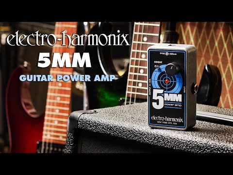 Electro-Harmonix 5MM Guitar Power Amplifier Pedal (EHX Demo by TOM