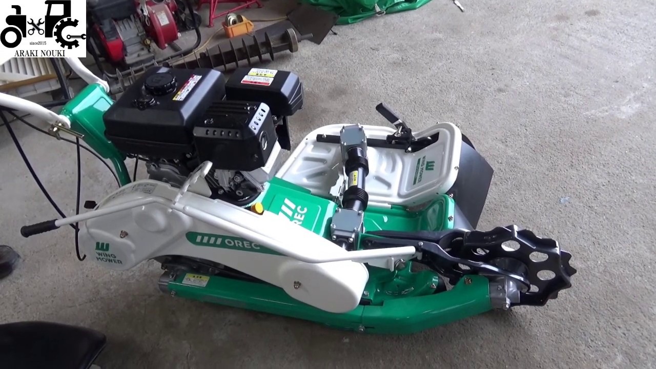 Introducing the OLEC Wing Mower WM746F - A companion for mowing