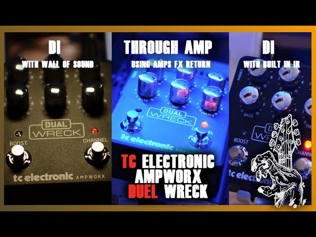 TC electronic ampworx duel wreck, A RECTIFIER in your gig bag