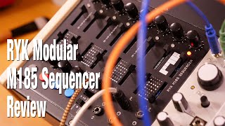 RYK Modular M185 Sequencer Review - YouTube
