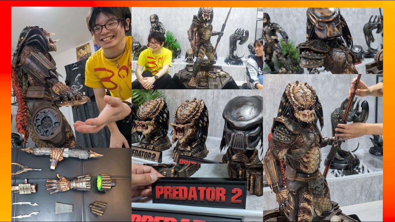 Part 2] A gorgeous unboxing of the City Hunter Predator 1/3 statue