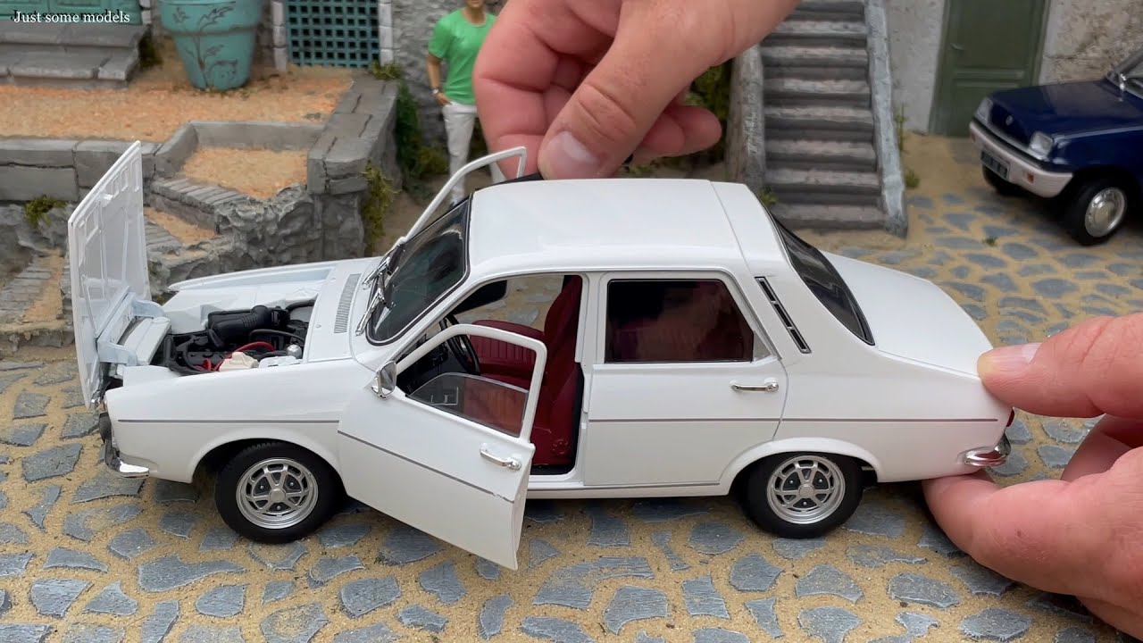 1:18 Renault 12 TS '73, white (1 of 200) - Norev [Unboxing] - YouTube