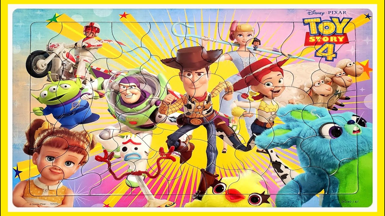 Disney PIXAR Toy Story 4 Puzzle❤︎Let's run together ディズニー