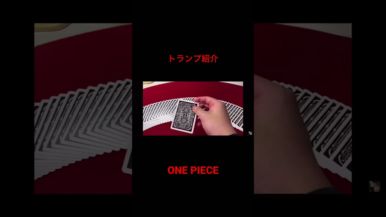 トランプ紹介】BICYCLE ONE PIECE - YouTube