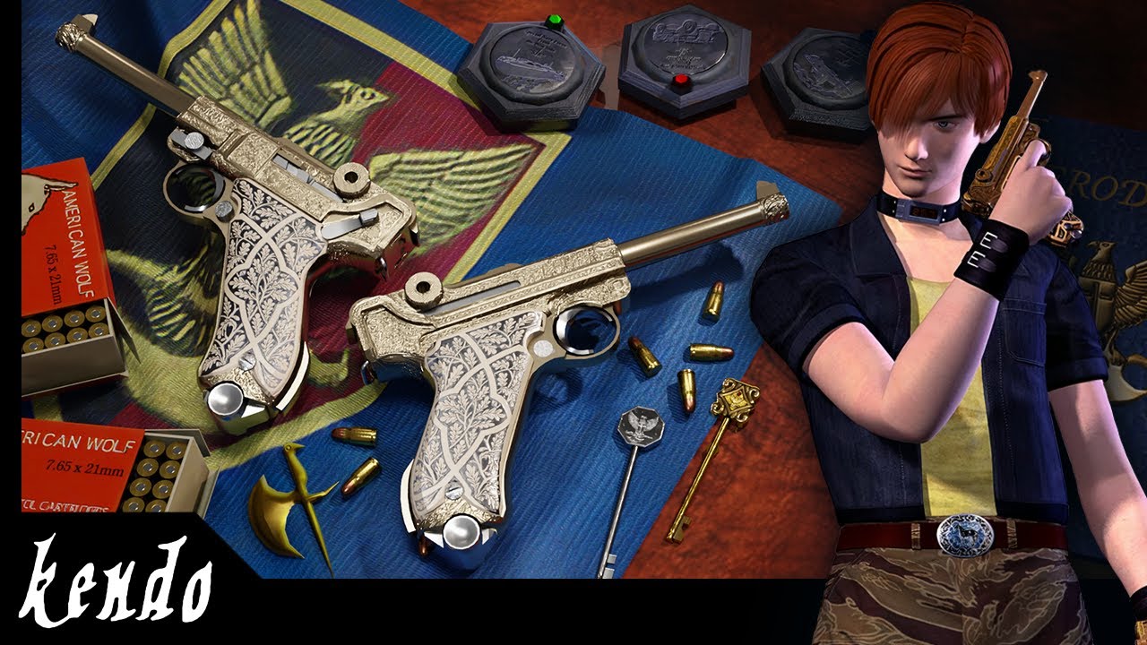 Ashford Gold Lugers │Keys of the Royal Palace (Resident Evil CODE