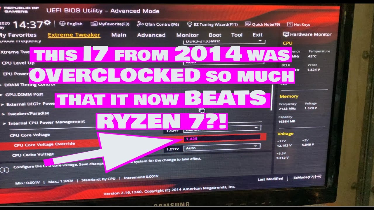 Overclock an i7 4790K to 5Ghz (And every other Haswell CPU) on Z97