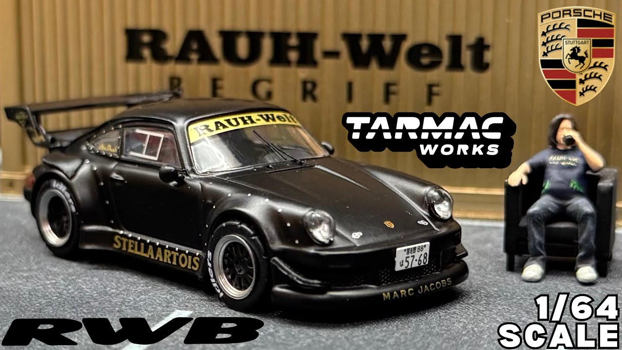 Unboxing 2025 Tarmac Works 1/64 Scale RWB 930 Stella Artois (With