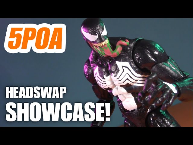 VENOM HEAD SWAPS! Marvel Legends Absorbing Man, Monster, Movie
